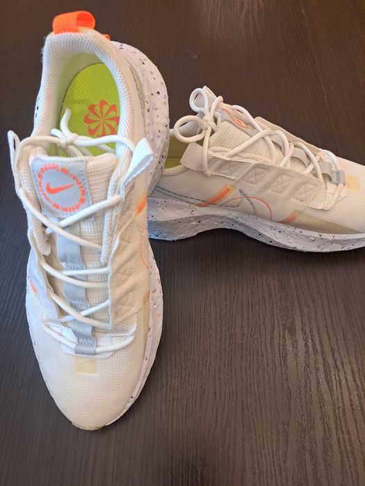 Jak NOWE Nike Crater Impact Euro 43 kolor biało pomarańczowy  z USA