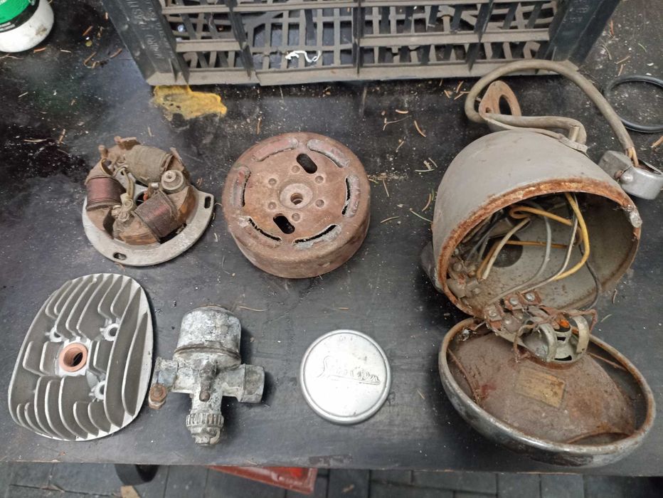 simson SR2 lampa magneto gaźnik