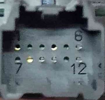 Botão / Interruptor ESP AM5T14B436FB - FORD FOCUS III