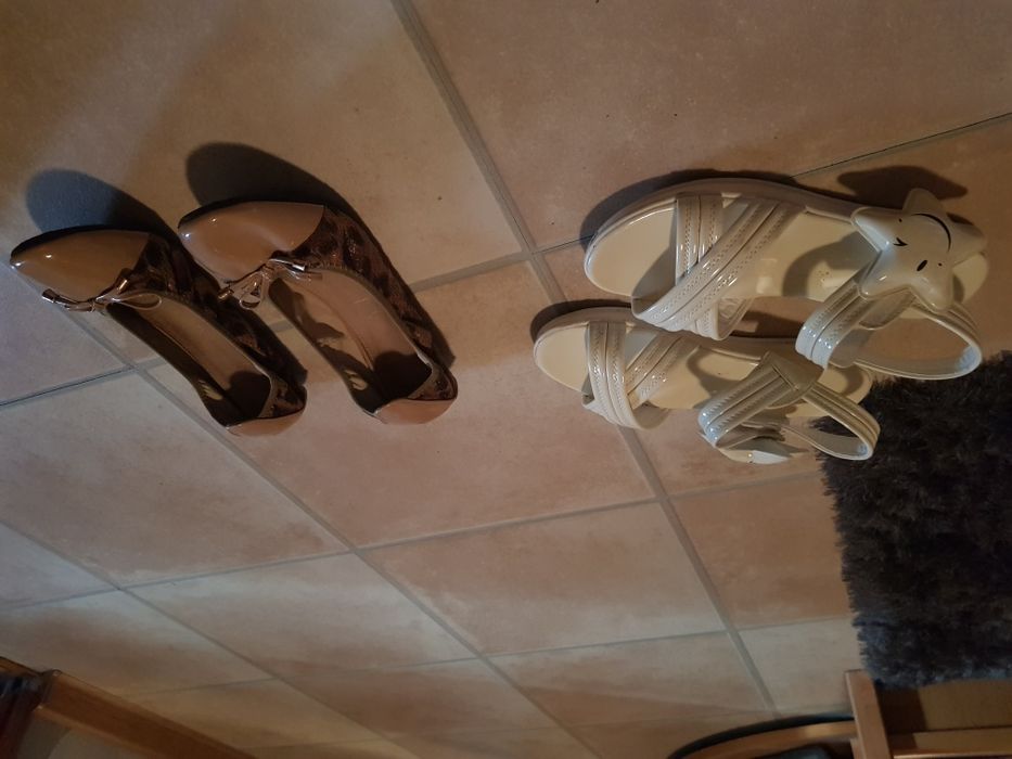 Buty sandały baleriny ( róż.37,38 )