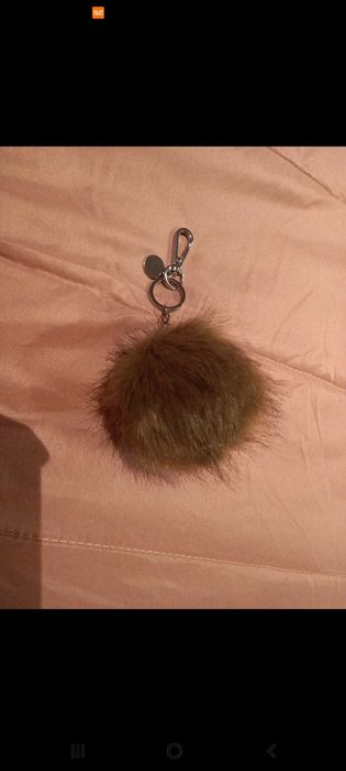 2 Porta-chaves pompom rosa/roxo e esverdeado - H&M