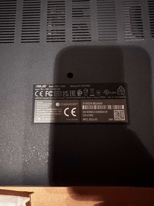 Laptop Asus VivoBook X1502ZA-BQ242W 15,6"/i5/8GB/512GB/Win11