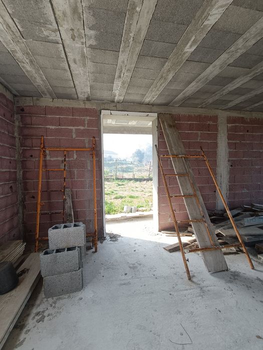 Moradia em fase de construção