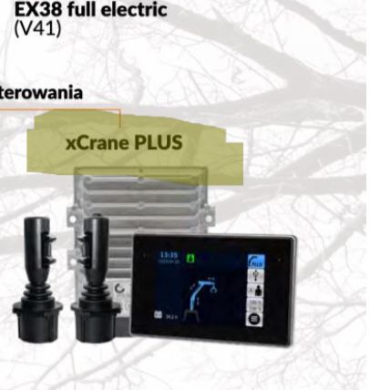 Przyczepa Leśna BMF 14t Zuraw 850Hp 8.5 LS Mini Joystick Parker 600x22