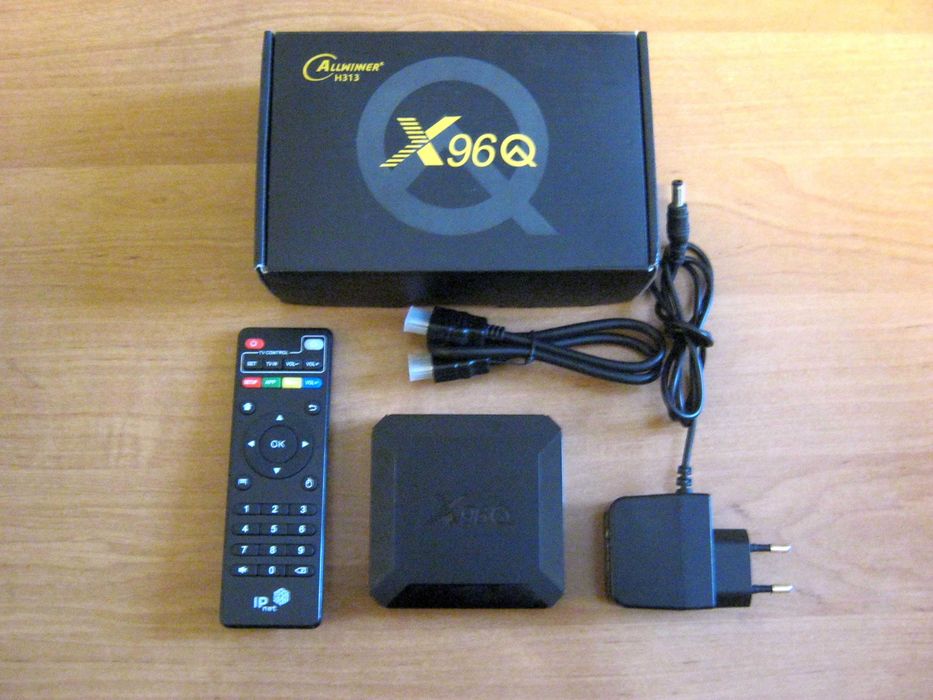 Smart TV Box X96Q (2/16) AndroidTV-10 - бесплатно 2300 ТВ каналов