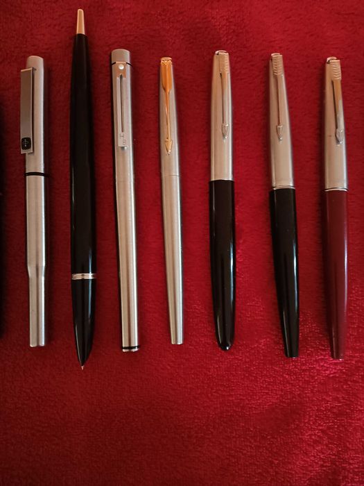 Canetas de coleção Parker, Sheaffer e Aurora