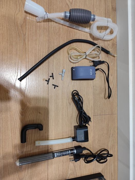 Aquário 58l com TUDO (vale mais de 200€)