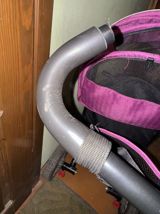 Дитячий триколісний велосипед з ручкою TURBO TRIKE