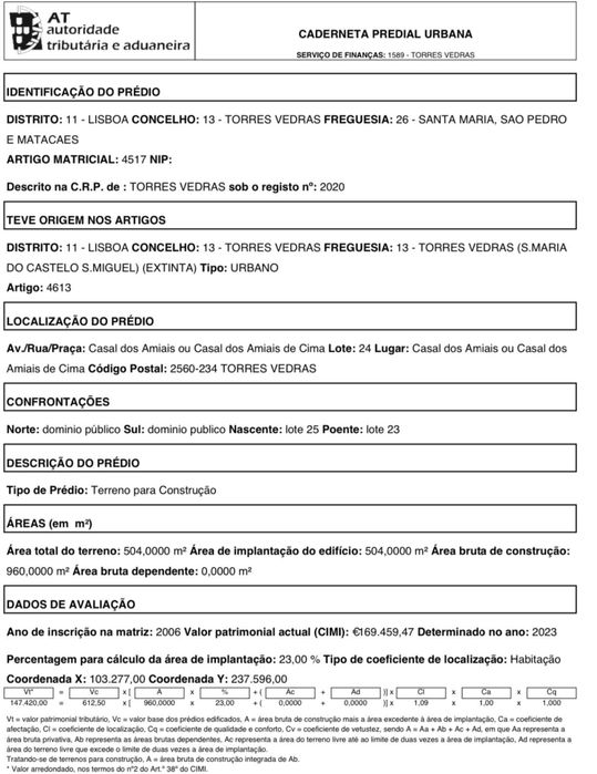 Terreno Urbano junto ao Arena Shopping (permuta)