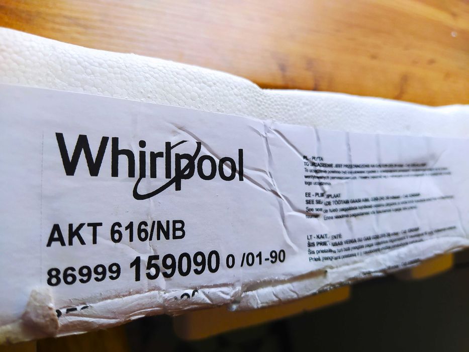 Варильна газова поверхня нова Whirlpool AKT 616\NB