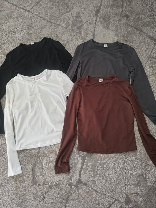SHEIN 11Y  4x bluzka  cienka długo rękaw