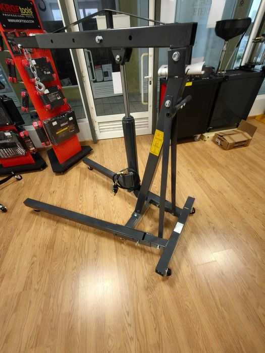 Grua de Oficina / Para Motores Desdobrável Pneumática KROFTOOLS 2 Toneladas 2360mm LL29