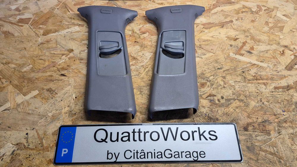 AUDI A4 B5 (8D)- Pilares B Facelift 1999 até 2001 C/ Airbag - Cinza