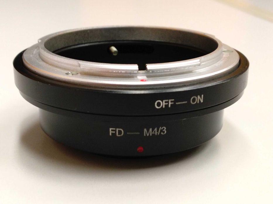 Adaptador de montagem Canon FL/FD/New FD para Micro 4/3