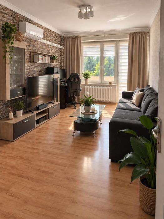 Zadbane 2 pokoje 48 m² | Klimatyzacja | Balkon | Umeblowane