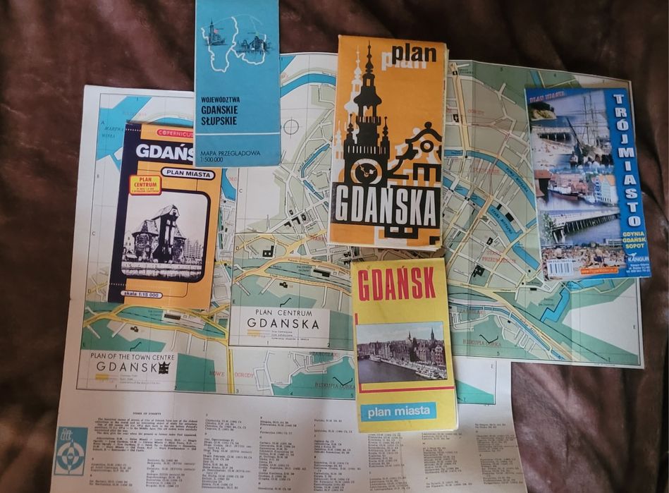 Mapy i plany Gdańska
