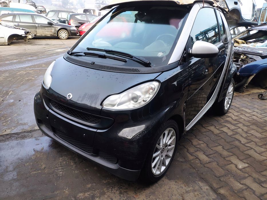smart fortwo ii 451 cabrio drzwi prawe kabrio 07-