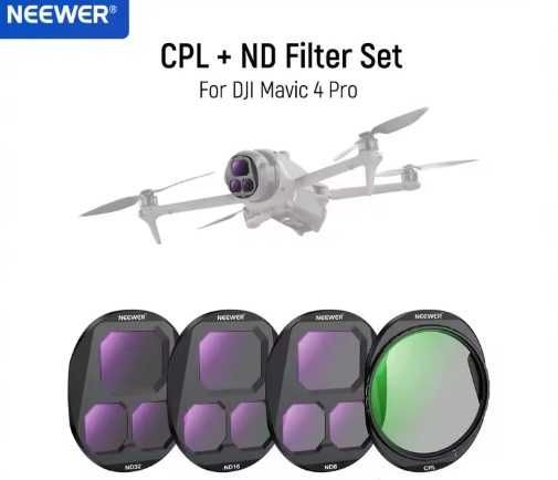 Комплект UV фільтрів для камери дрону Dji Mavic 4 PRO NEEWER FL-C11