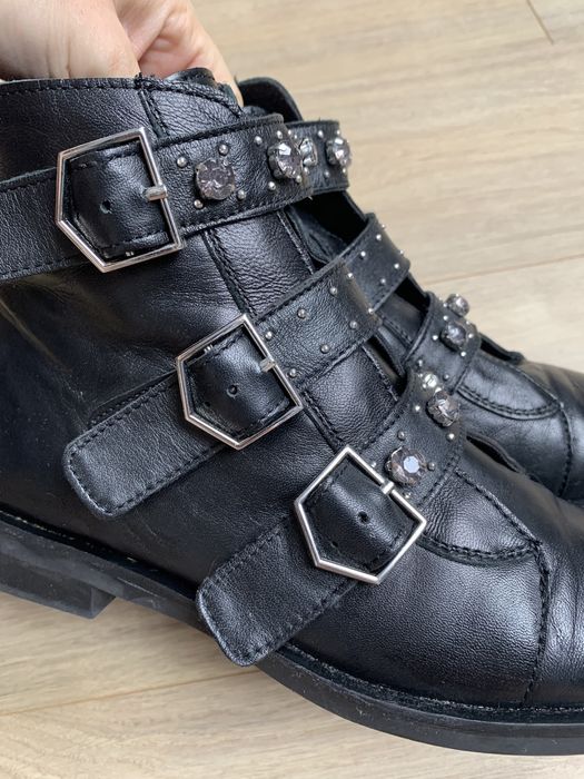 Botki skórzane r. 39