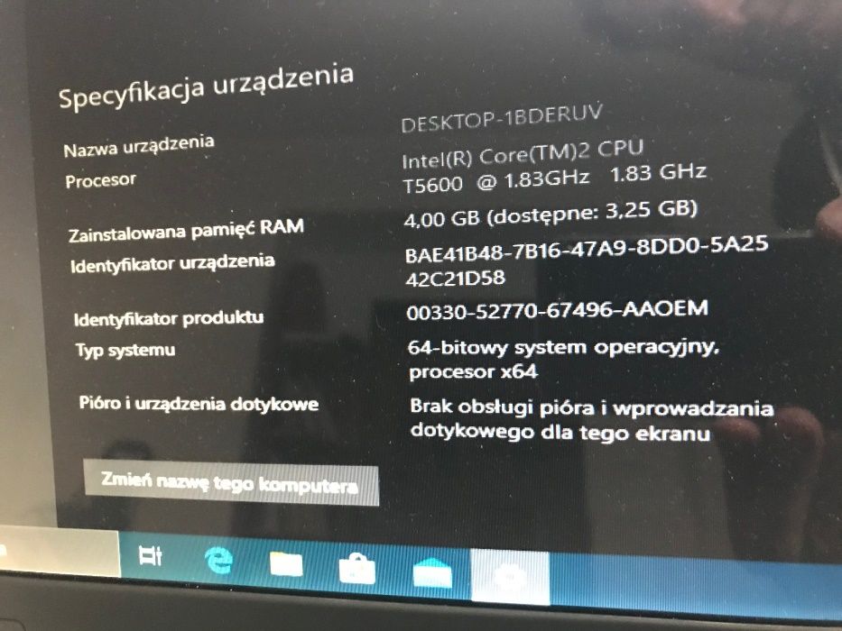 Laptop Fujitsu LifeBook N6420 17''