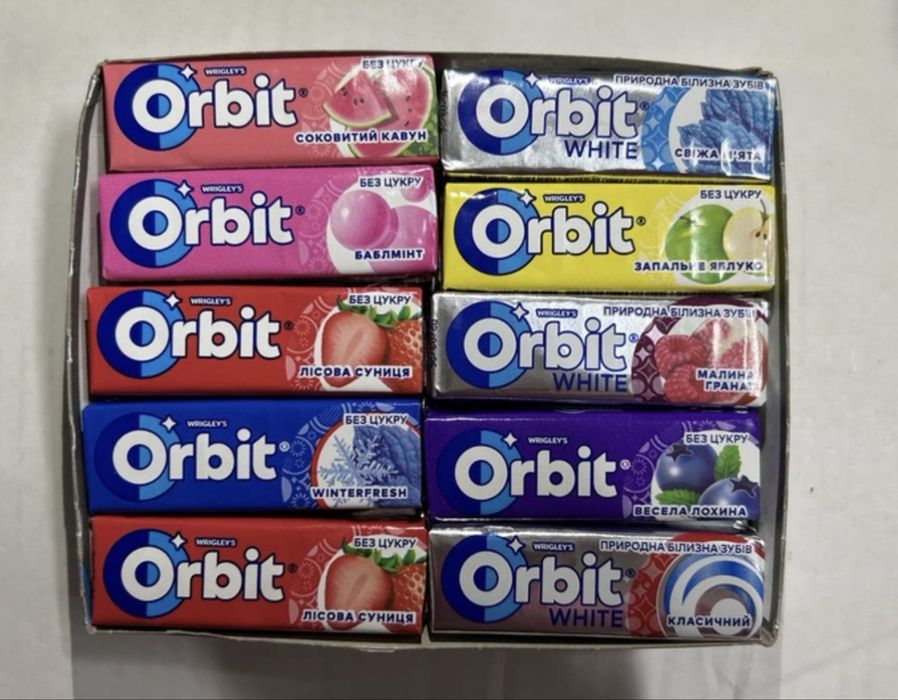 Жуйки мікс, 25 штучок