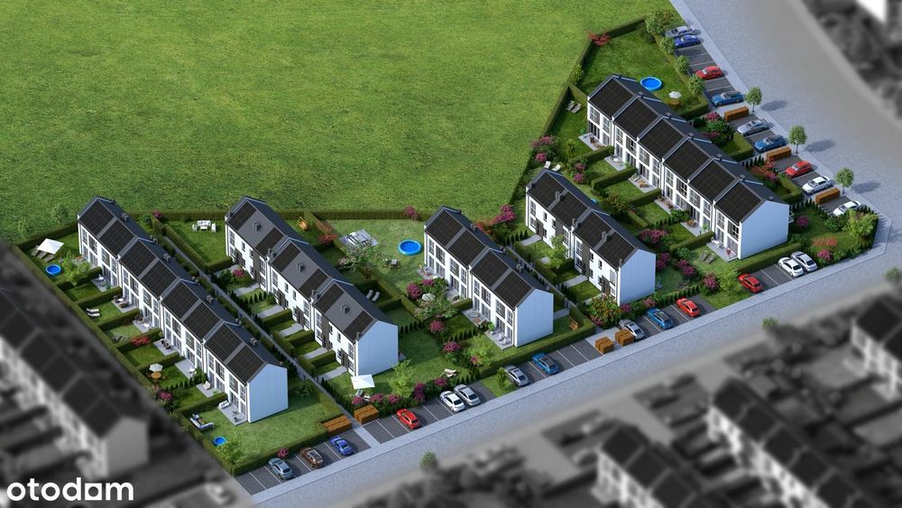 2-pokojowe mieszkanie 41m2 + ogródek