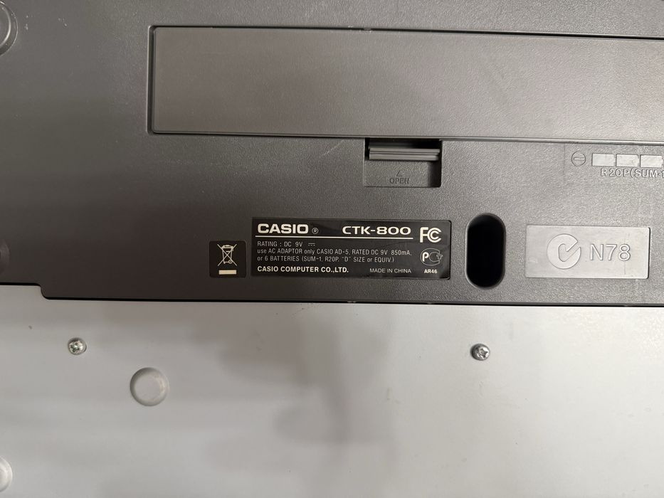 Продам синтезатор Casio ctk-800