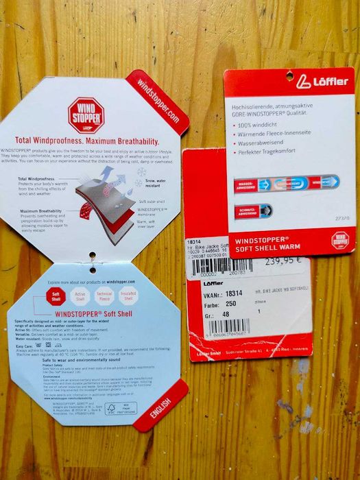 Велосипедна куртка Loffler - Soft Shell