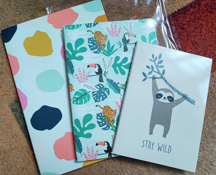 Набор блокнотов и стикеров магнитов детские