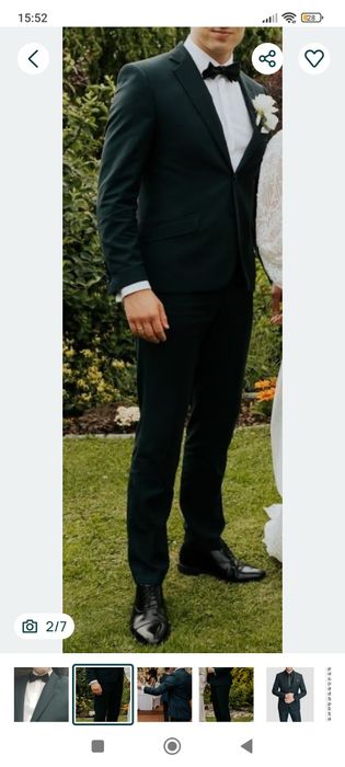 Garnitur męski r.L 50/52