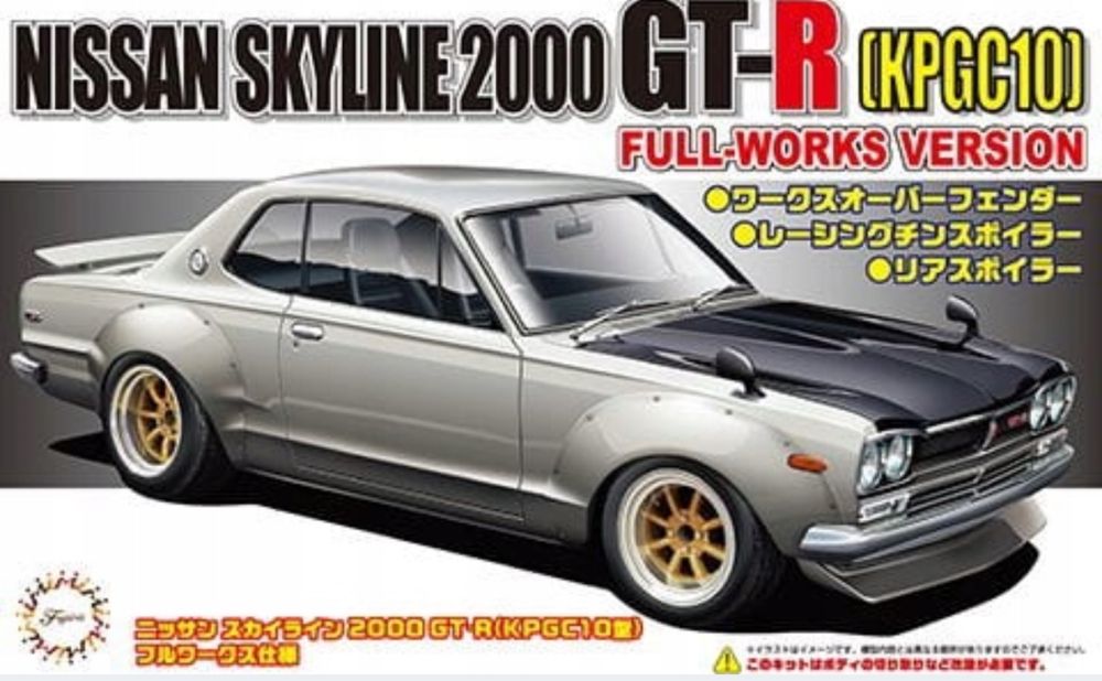 Samochód Nissan Skyline 2000 GT-R Fujimi 046709