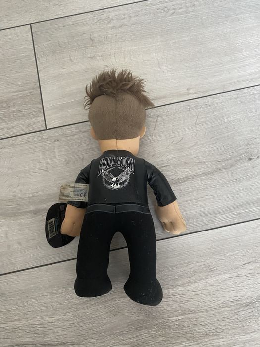 Hallyday  Johnny postać lalka  pluszowa figura nowa
