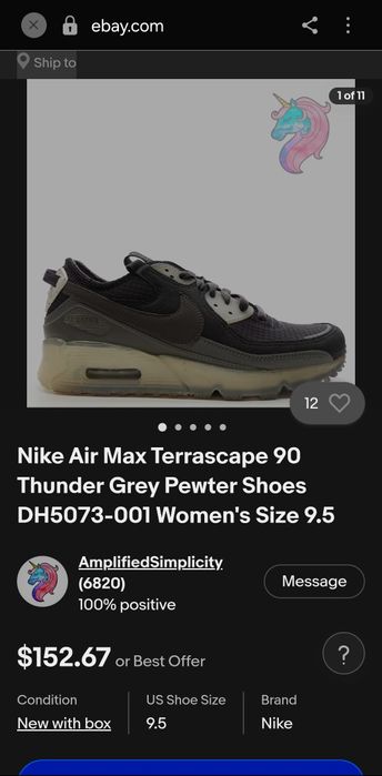 Nike Aie Max Terraspace 90