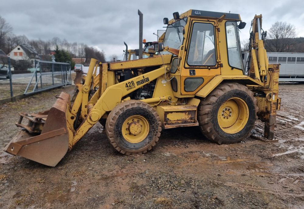 Koparko Ładowarka CAT CATERPILLAR 428. Napęd 4x4, Teleskop