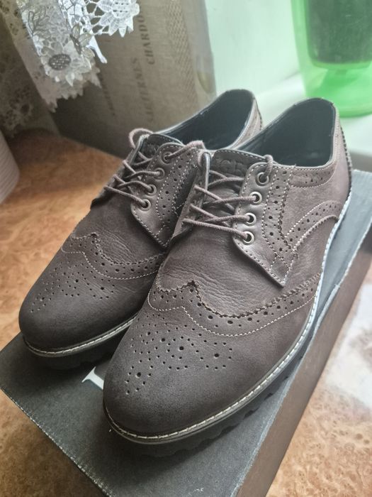 Туфлі коричневі Leggessi 41 розмір