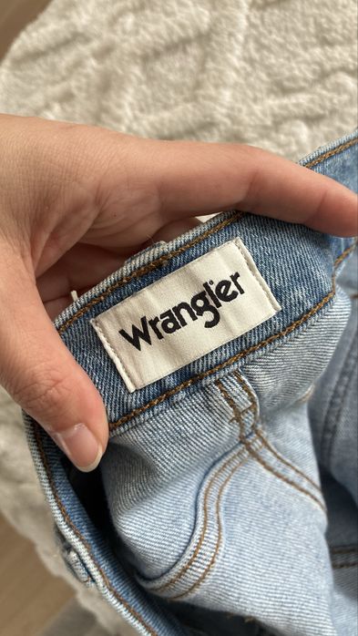 Wrangler Bryson Skinny 34/32 męskie jeansy jasny niebieski