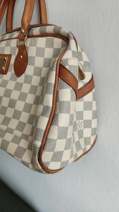 Torebka LV rączki ze skóry naturalnej