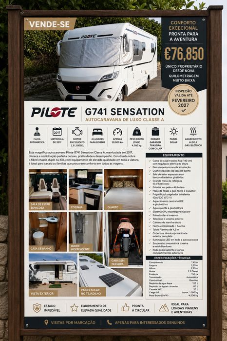 Pilote autocaravana