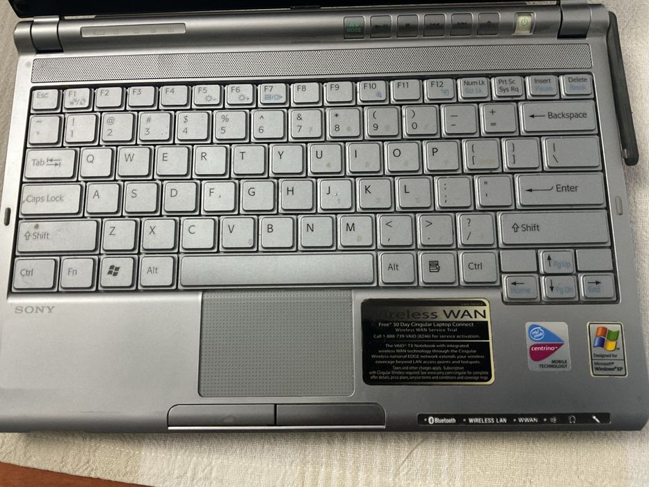 Mały laptop Sony Vayo PCG-4F1L - dysk 1,8’