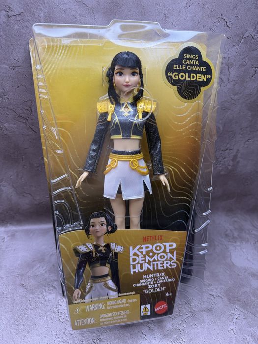 Kpop Demon Hunters Mattel співаючі ляльки Румі Міра Зои Джину мира руми monster high barbie mattel