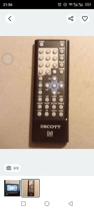 Scott TV portátil semi nova .