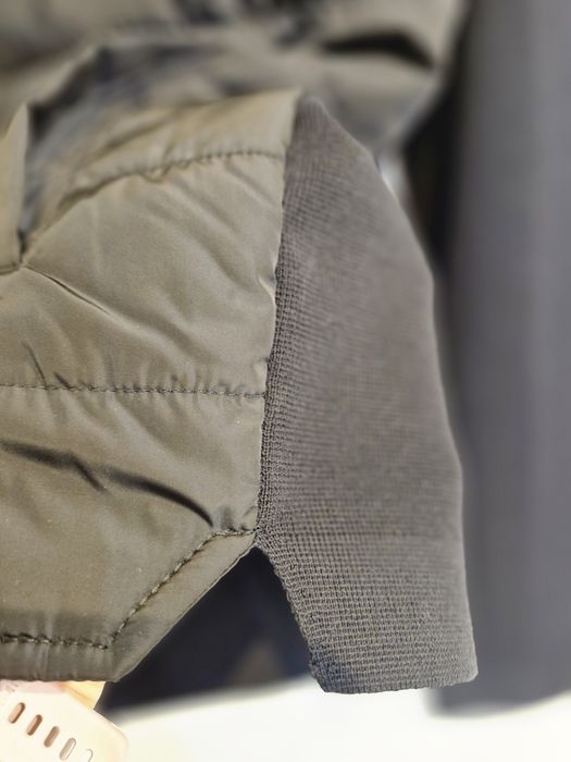 MASSIMO DUTTI Kurtka Hybrydowa Pikowana Sweter Męski S Nowa z Metką Premium