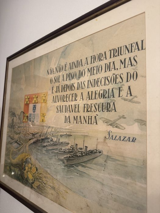 Cartaz Propaganda politica Estado Novo 1940