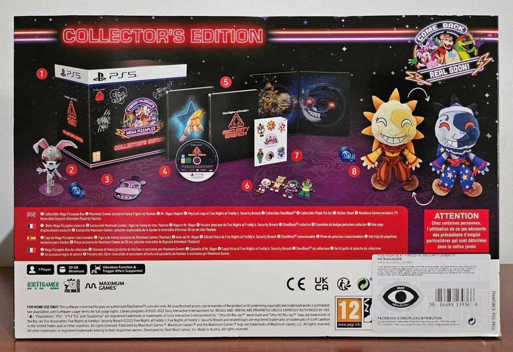 Five Nights at Freddy's: Security Breach (Collector's Edition) PS5