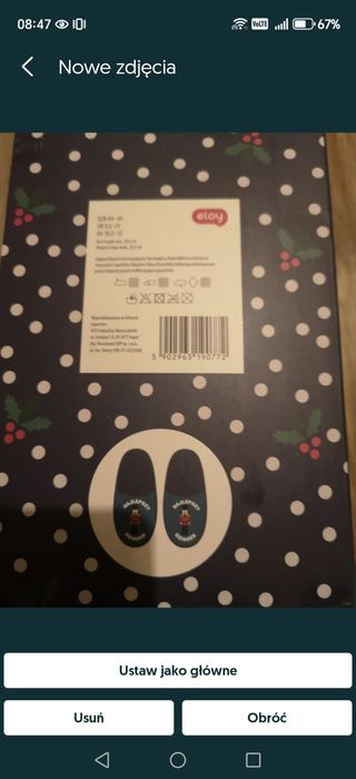 Kapcie najlepszy dziadek świąteczne na prezent 44-45 eloy rossman