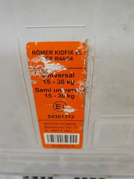 Fotelik samochodowy Britax Romer 9-36 kg