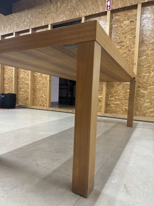 Mesa em madeira faia, 180x90
