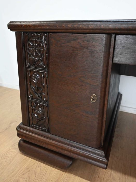 antyk mebel biurko art deco