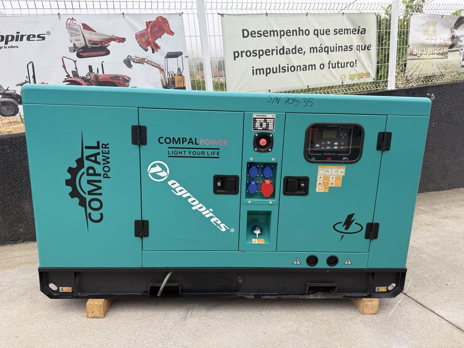 Gerador 50 kva  trifasico insonorizado a diesel