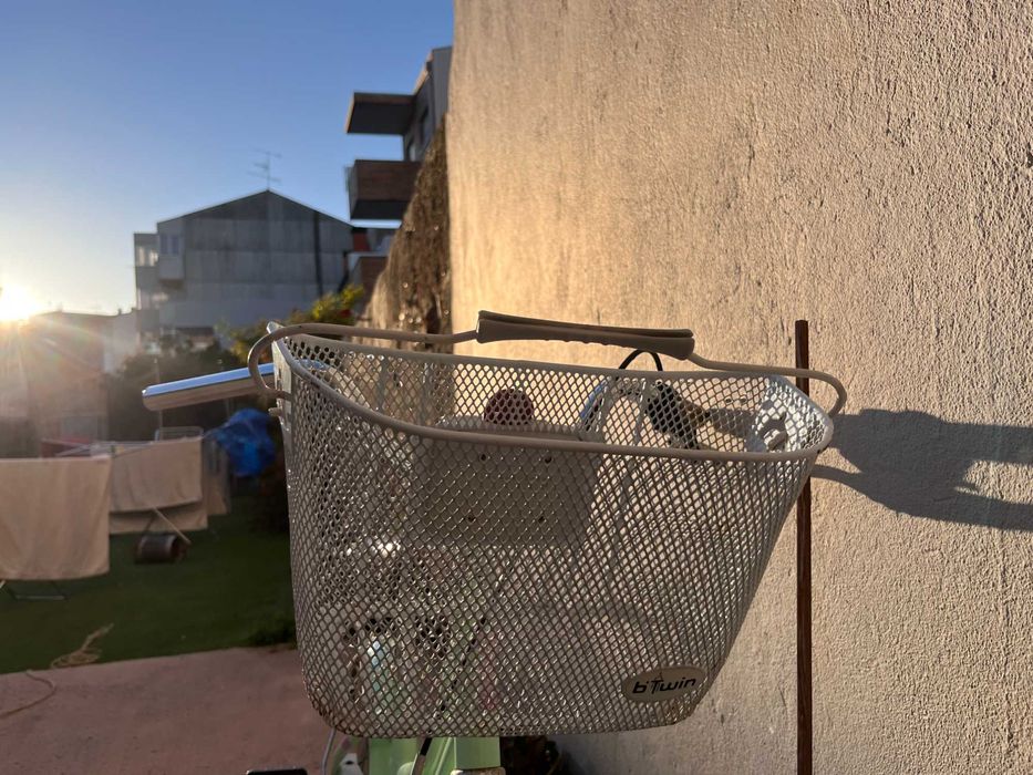 Bicicleta Infantil Legrand 16’’ com Cesto – Verde Menta